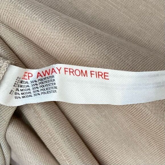 Free People Tan Echo Harem Relaxed Fit Pull On Cinch Ankle Pants NWT Size Small - Picture 6 of 8